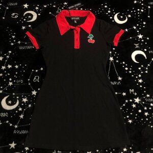 Dolls Kill Cherry Pickin’ Polo Dress